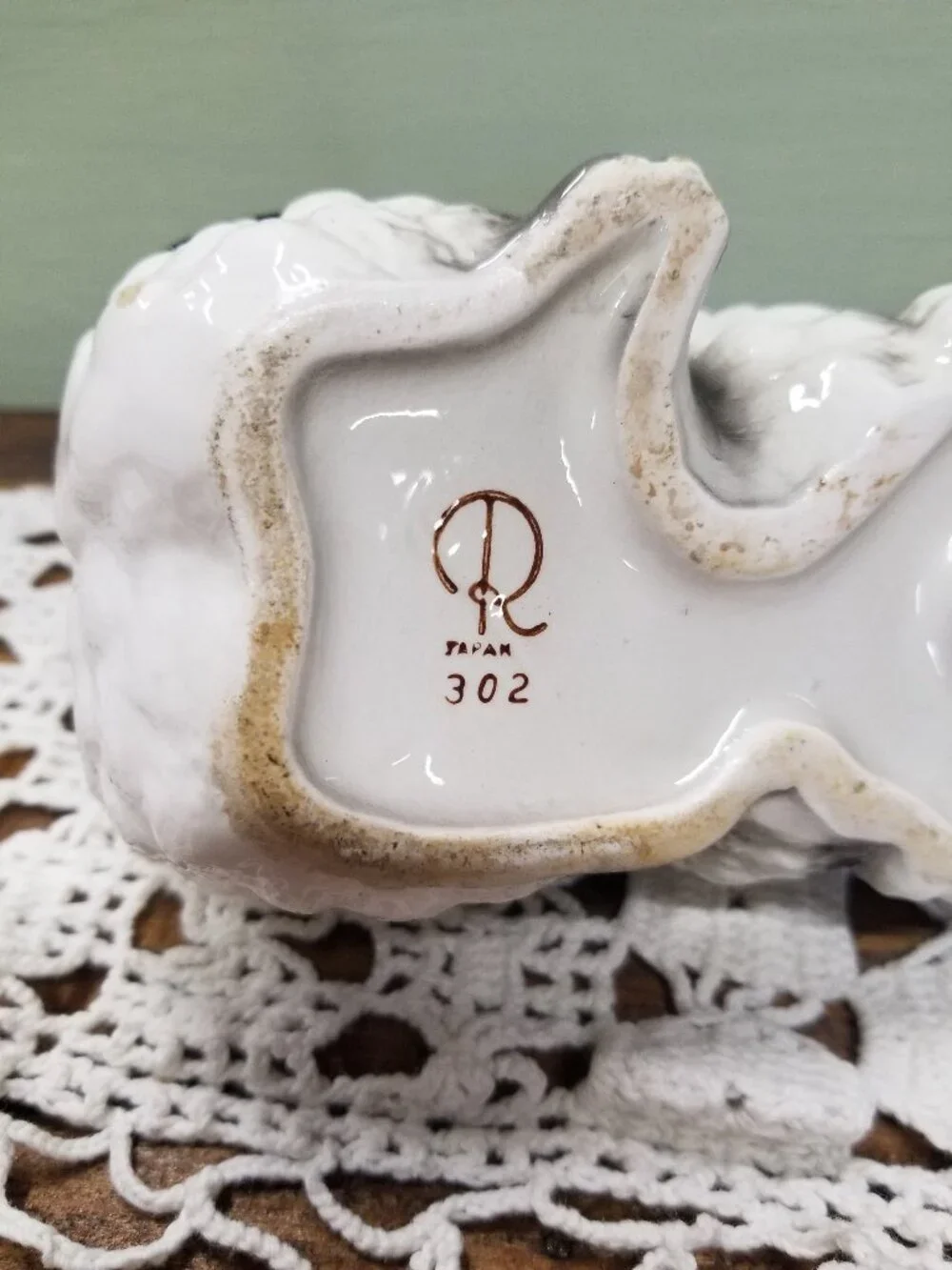 Vintage Mid Century Ceramic Poodle MCM Planter Japan Kitsch Decor